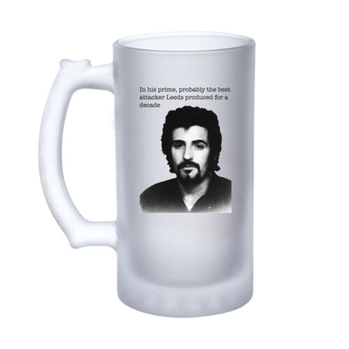 Leeds Attacker - 16oz Frosted Glass Beer Stein Thumbnail
