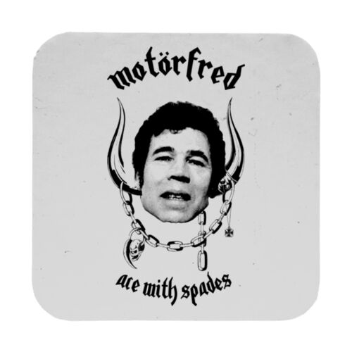 Motorfred - 9cm Square Hardback Drinks Coaster Thumbnail