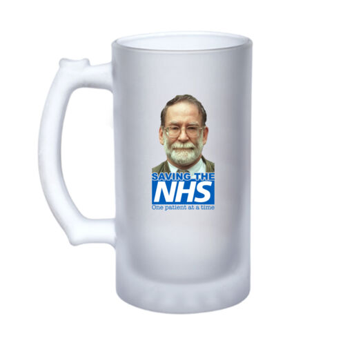 Saving The NHS - 16oz Frosted Glass Beer Stein Thumbnail