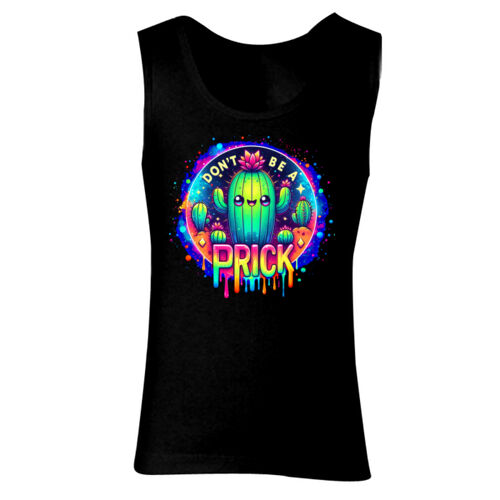 Don't Be A Prick - GD77 Softstyle® Ladies' Tank Top Thumbnail