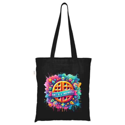 Don't Be A Twatwaffle - ECO001 100% Recycled Cotton Tote Bag Thumbnail