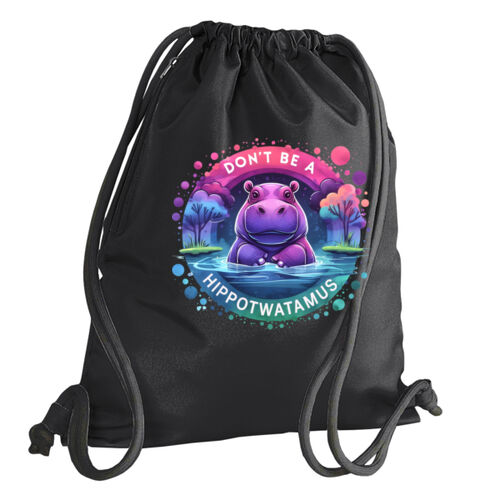 Don't Be A Hippotwatamus - BG110 Icon Gymsac Thumbnail