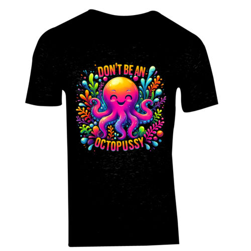 Don't Be An Octopussy - GD10 Softstyle® Adult V-Neck T-Shirt Thumbnail