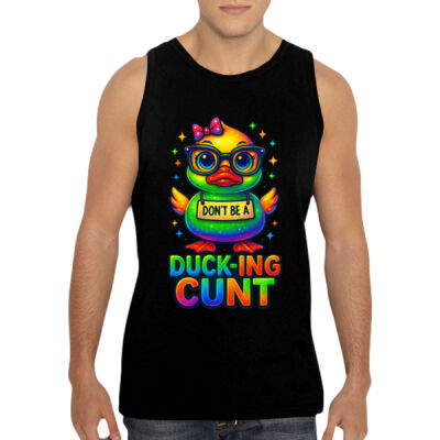Don't Be A Ducking Cunt - GD12 Softstyle® Adult Tank Top Thumbnail
