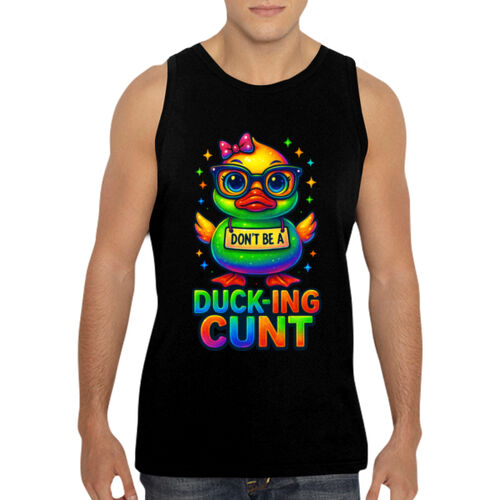Don't Be A Ducking Cunt - GD12 Softstyle® Adult Tank Top Thumbnail