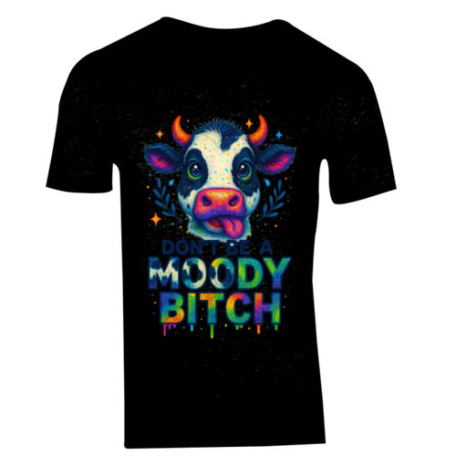 Don't Be A Moody Bitch - GD10 Softstyle® Adult V-Neck T-Shirt Thumbnail