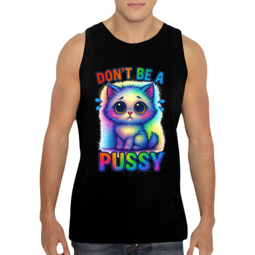 Don't Be A Pussy - GD12 Softstyle® Adult Tank Top Thumbnail