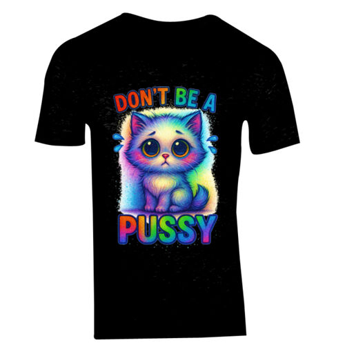 Don't Be A Pussy - GD10 Softstyle® Adult V-Neck T-Shirt Thumbnail