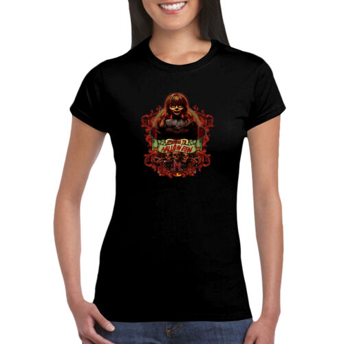 Annabelle (Welcome To Halloween) - GD72 Softstyle® Ladies' T-Shirt Thumbnail
