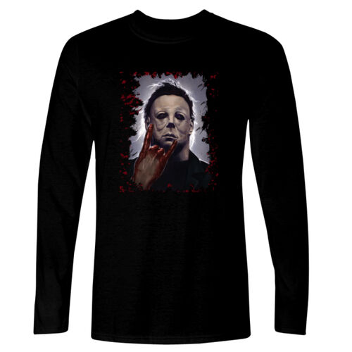 Halloween (Rock Horns) - GD11 Softstyle® Adult Long Sleeve T-Shirt Thumbnail