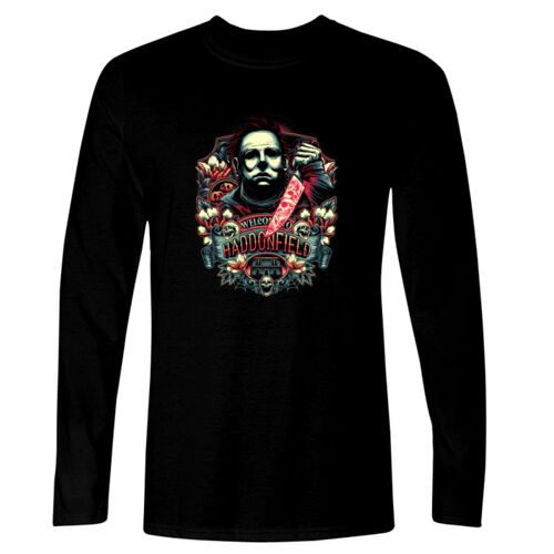 Halloween (Welcome To Haddonfield) - GD11 Softstyle® Adult Long Sleeve T-Shirt Thumbnail