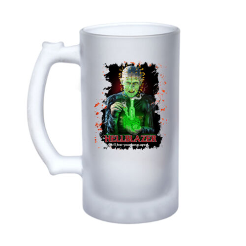 Hellraiser (Hellblazer) - 16oz Frosted Glass Beer Stein Thumbnail