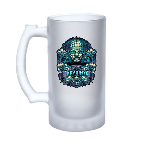 Hellraiser (Welcome To The Labyrinth 2) - 16oz Frosted Glass Beer Stein Thumbnail