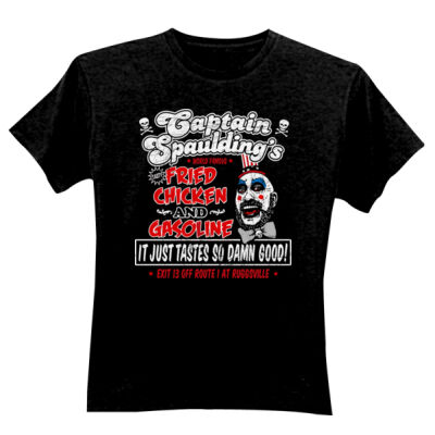 House Of 1000 Corpses (Fried Chicked And Gasoline) - GD01 Softstyle Adult T-Shirt Thumbnail