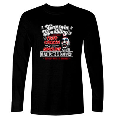 House Of 1000 Corpses (Fried Chicked And Gasoline) - GD11 Softstyle® Adult Long Sleeve T-Shirt Thumbnail