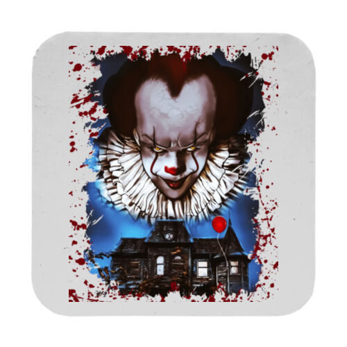 IT - 9cm Square Hardback Drinks Coaster Thumbnail