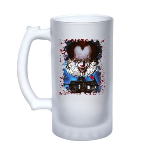 IT - 16oz Frosted Glass Beer Stein Thumbnail