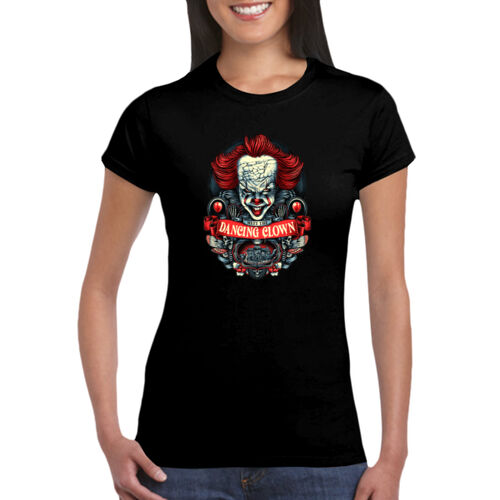 It (Meet The Dancing Clown 2) - GD72 Softstyle® Ladies' T-Shirt Thumbnail