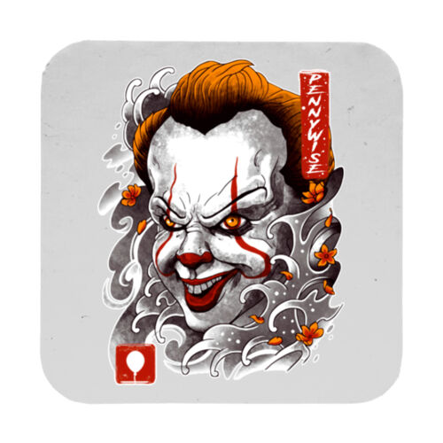 It (Pennywise) - 9cm Square Hardback Drinks Coaster Thumbnail