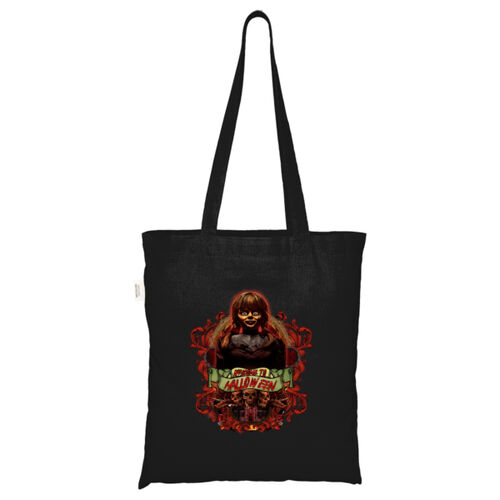 Annabelle (Welcome To Halloween) - ECO001 100% Recycled Cotton Tote Bag Thumbnail
