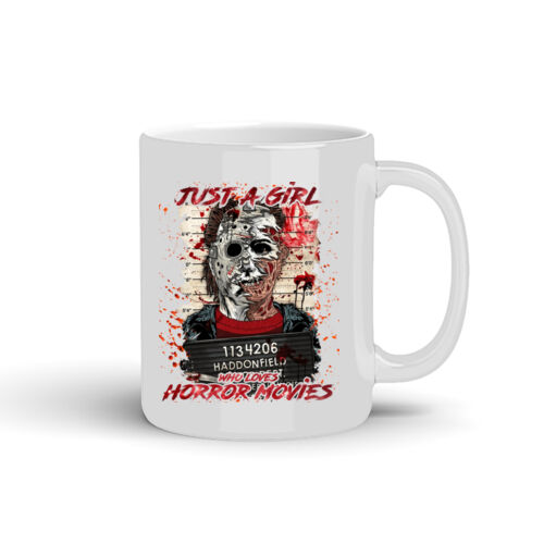 Just A Girl (Halloween) - 10oz Coffee Mug Thumbnail