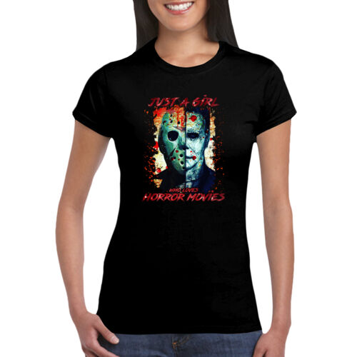 Just A Girl (Jason+Michael) - GD72 Softstyle® Ladies' T-Shirt Thumbnail