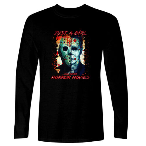 Just A Girl (Jason+Michael) - GD11 Softstyle® Adult Long Sleeve T-Shirt Thumbnail