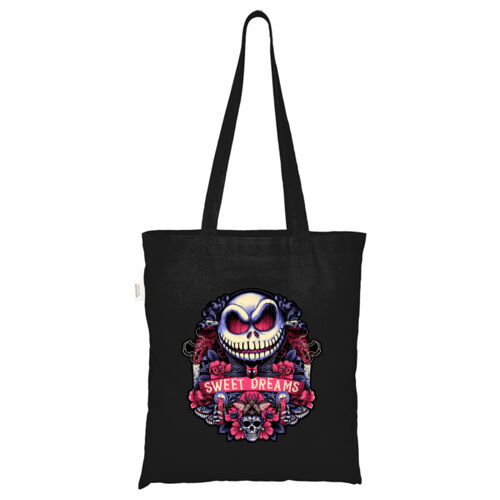 Nightmare Before Christmas (Sweet Dreams) - ECO001 100% Recycled Cotton Tote Bag Thumbnail