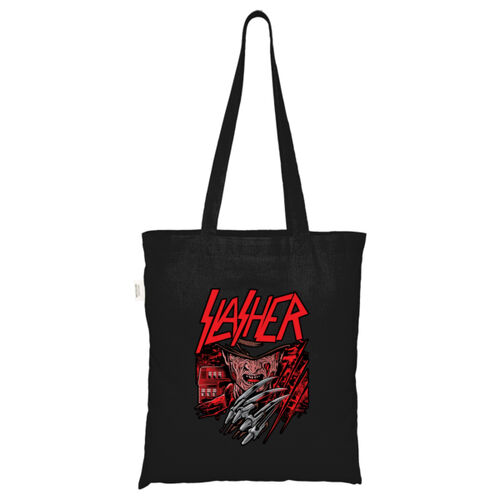 Nightmare On Elm Street (Slasher) - ECO001 100% Recycled Cotton Tote Bag Thumbnail