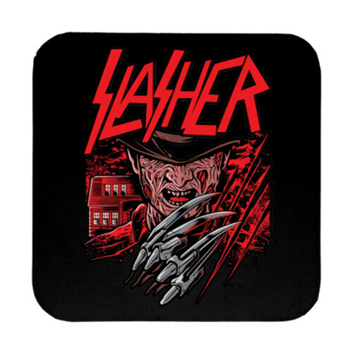 Nightmare On Elm Street (Slasher) - 9cm Square Hardback Drinks Coaster Thumbnail