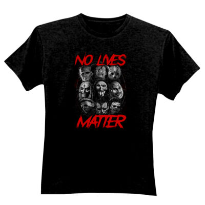 No Lives Matter (Monochrome Montage) - GD01 Softstyle Adult T-Shirt Thumbnail