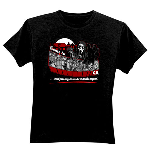 Scream (Come To CA) - GD01 Softstyle Adult T-Shirt Thumbnail