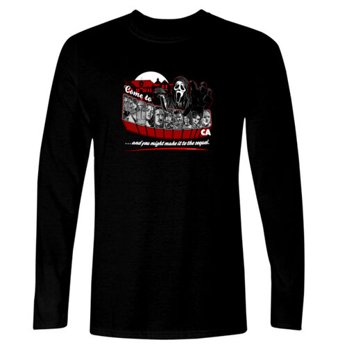 Scream (Come To CA) - GD11 Softstyle® Adult Long Sleeve T-Shirt Thumbnail