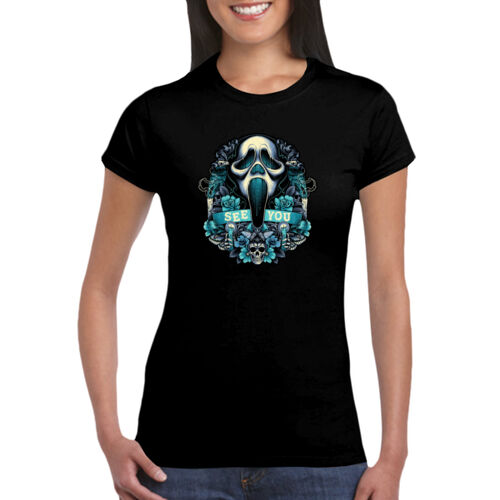 Scream (See You) - GD72 Softstyle® Ladies' T-Shirt Thumbnail