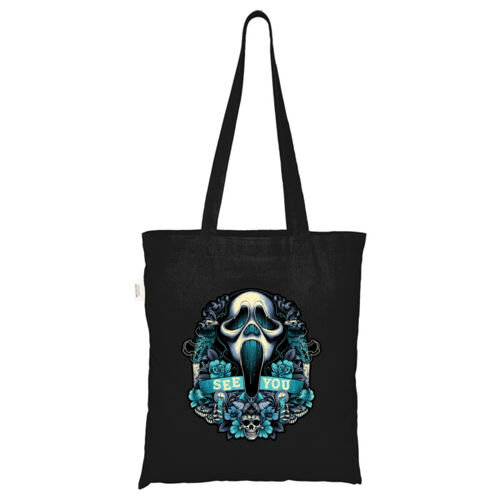 Scream (See You) - ECO001 100% Recycled Cotton Tote Bag Thumbnail