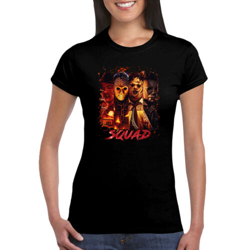 Squad (Montage 2) - GD72 Softstyle® Ladies' T-Shirt Thumbnail