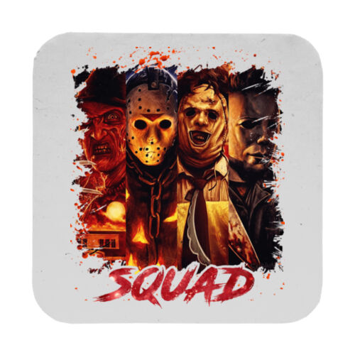 Squad (Montage 2) - 9cm Square Hardback Drinks Coaster Thumbnail
