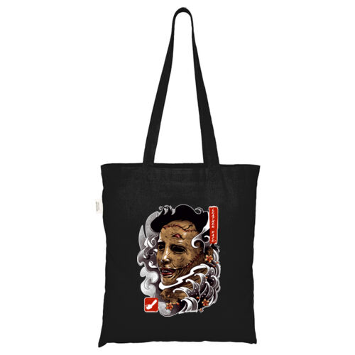 Texas Chainsaw Massacre (Leather Face) - ECO001 100% Recycled Cotton Tote Bag Thumbnail