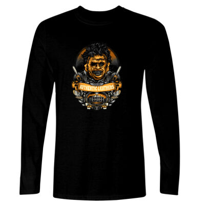 Texas Chainsaw Massacre (Texas Authentic Leathers) - GD11 Softstyle® Adult Long Sleeve T-Shirt Thumbnail