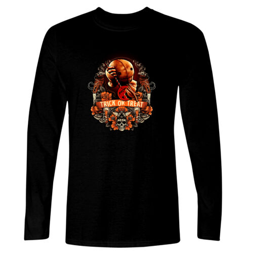 Trick 'r Treat (Trick Or Treat) - GD11 Softstyle® Adult Long Sleeve T-Shirt Thumbnail