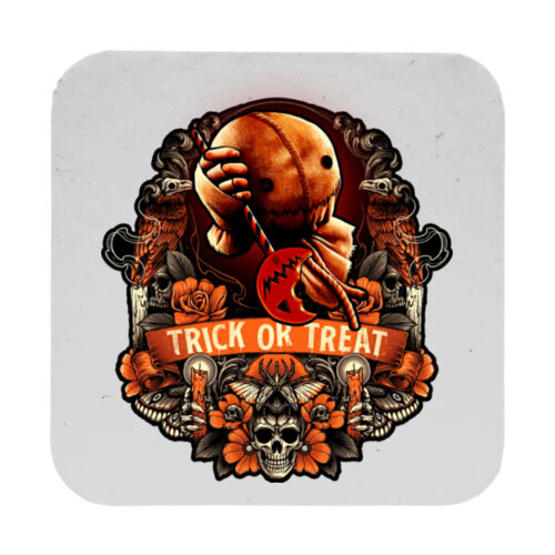 Trick 'r Treat (Trick Or Treat) - 9cm Square Hardback Drinks Coaster Thumbnail