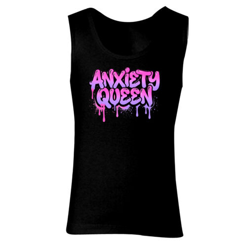 Anxiety Queen - GD77 Softstyle® Ladies' Tank Top Thumbnail