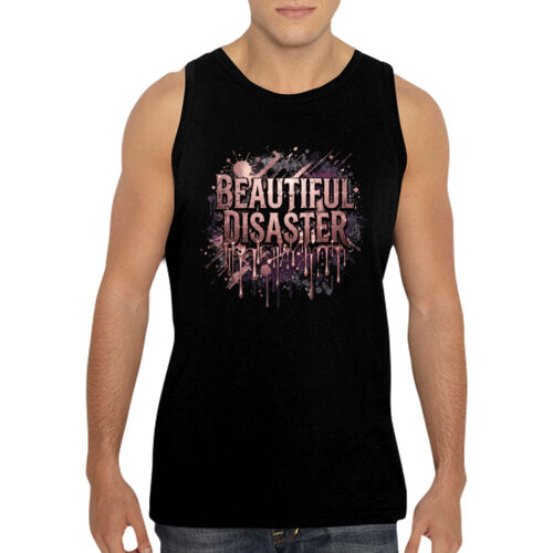 Beautiful Disaster - GD12 Softstyle® Adult Tank Top Thumbnail