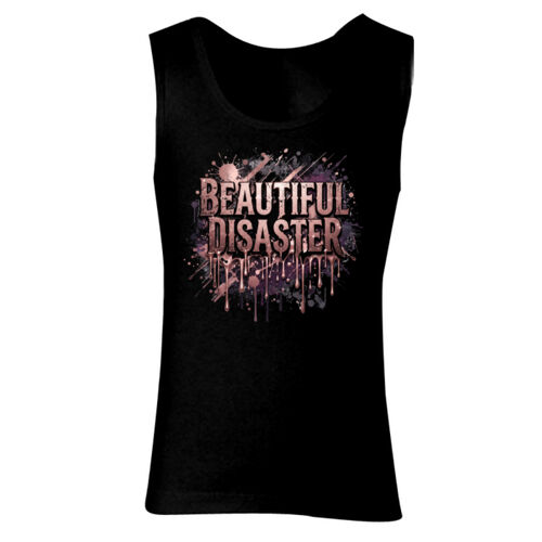 Beautiful Disaster - GD77 Softstyle® Ladies' Tank Top Thumbnail