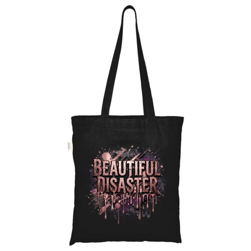 Beautiful Disaster - ECO001 100% Recycled Cotton Tote Bag Thumbnail