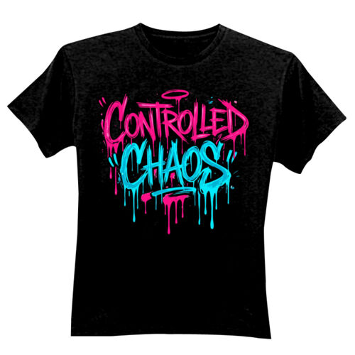 Controlled Chaos - GD01 Softstyle Adult T-Shirt Thumbnail