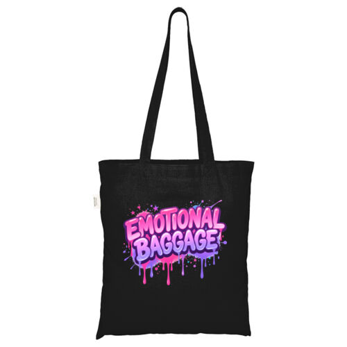 Emotional Baggage - ECO001 100% Recycled Cotton Tote Bag Thumbnail