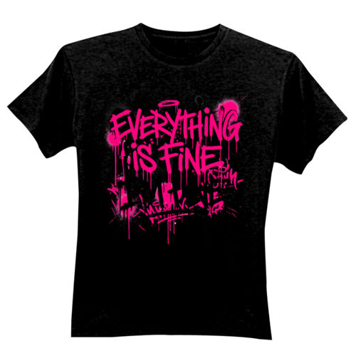 Everything Is Fine - GD01 Softstyle Adult T-Shirt Thumbnail