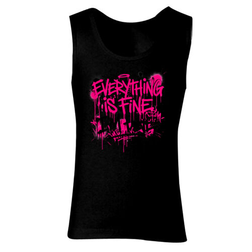 Everything Is Fine - GD77 Softstyle® Ladies' Tank Top Thumbnail