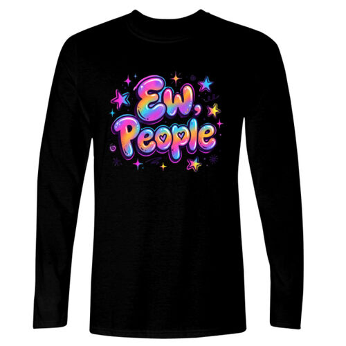 Ew People - GD11 Softstyle® Adult Long Sleeve T-Shirt Thumbnail